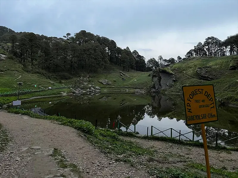 Budhi Nagin temple beside Serolsar Lake Jibhi